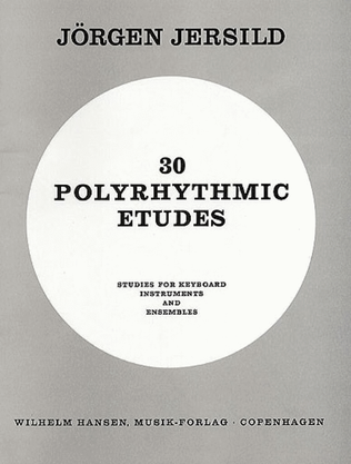 Book cover for 30 Polyrhythmic Etudes