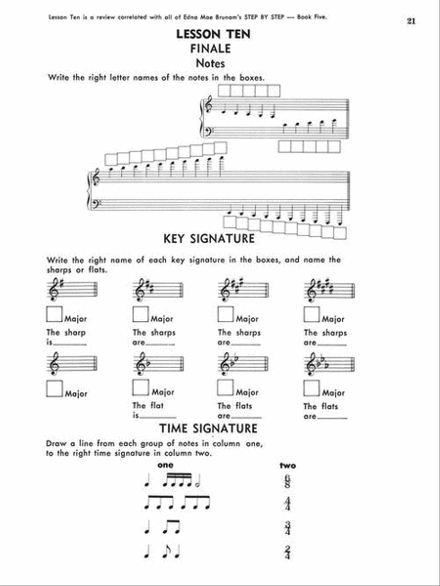 Write It Right – Book 5 Piano Method scores gallery preview page 6