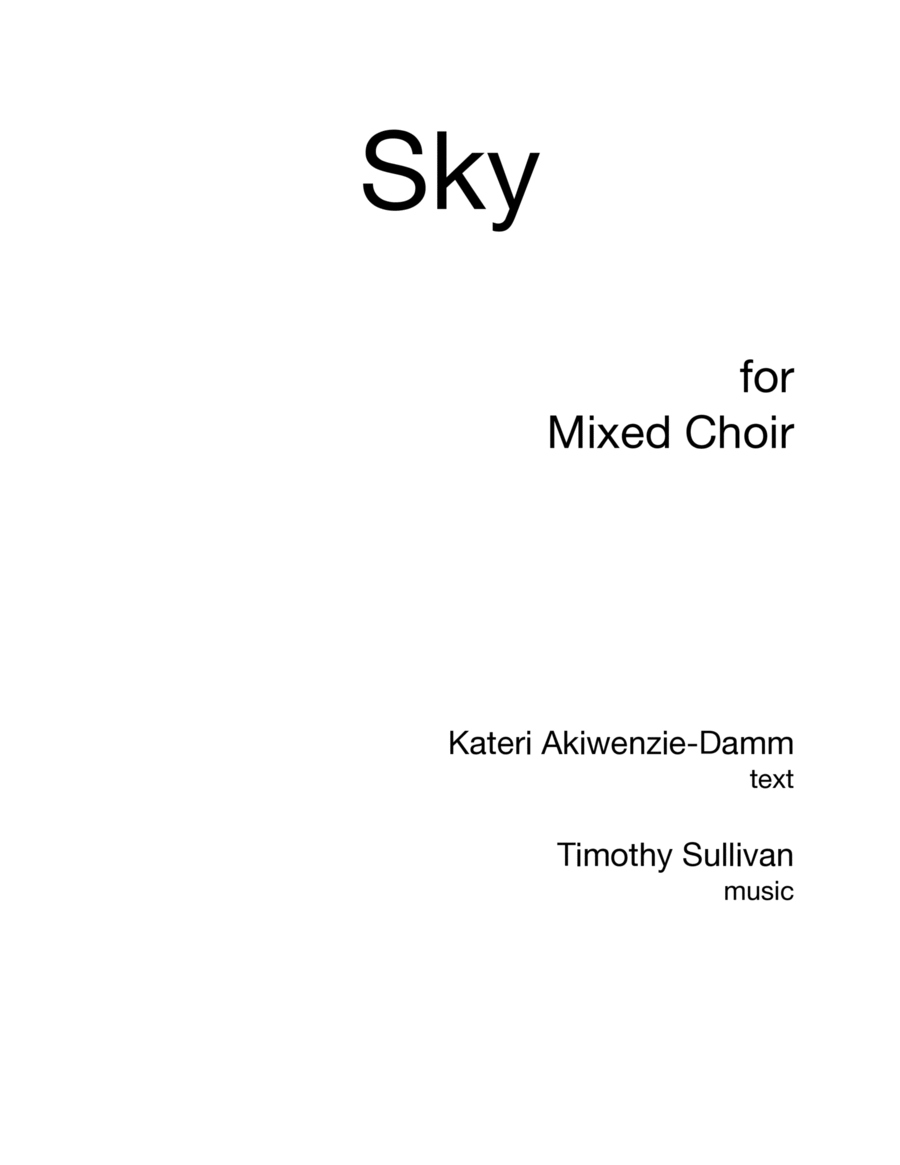 Sky Sky Divisi scores gallery preview page 1