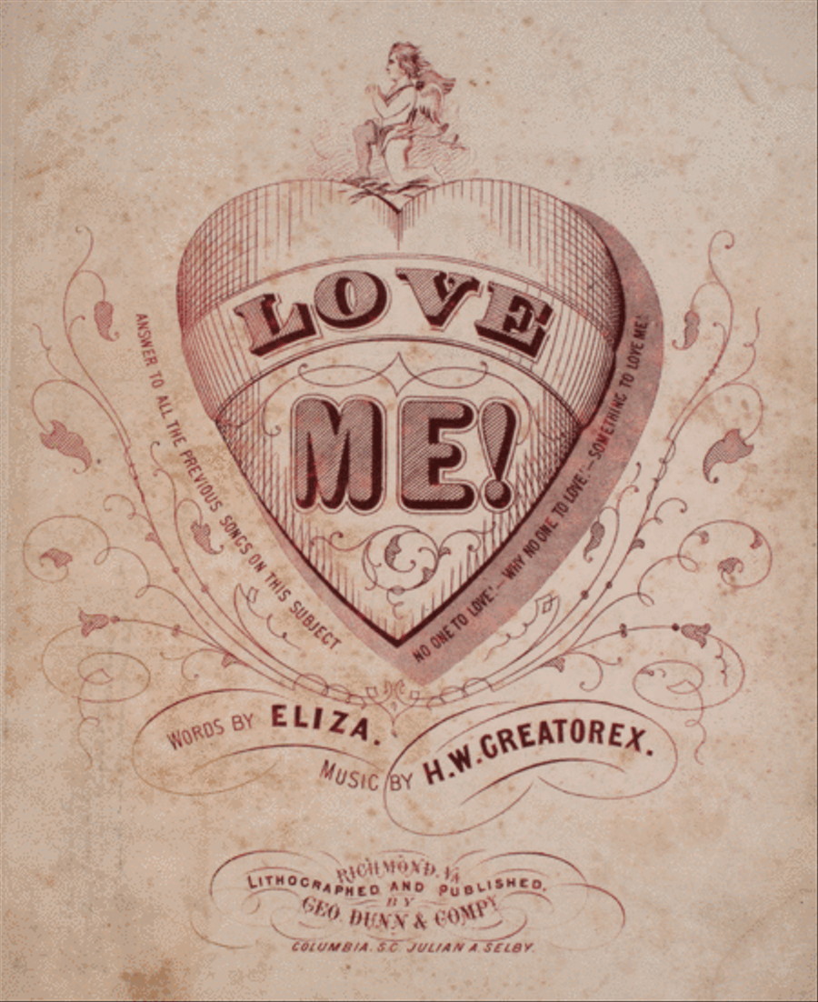 Love Me! Answer to All the Previous Songs on This Subject Voice scores gallery preview page 1