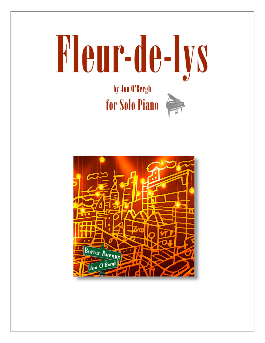 Fleur-de-lys Piano Solo scores gallery preview page 1
