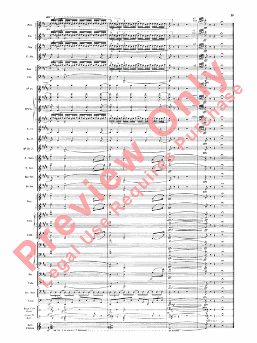Russian Christmas Music Russian Christmas Music Concert Band scores gallery preview page 42