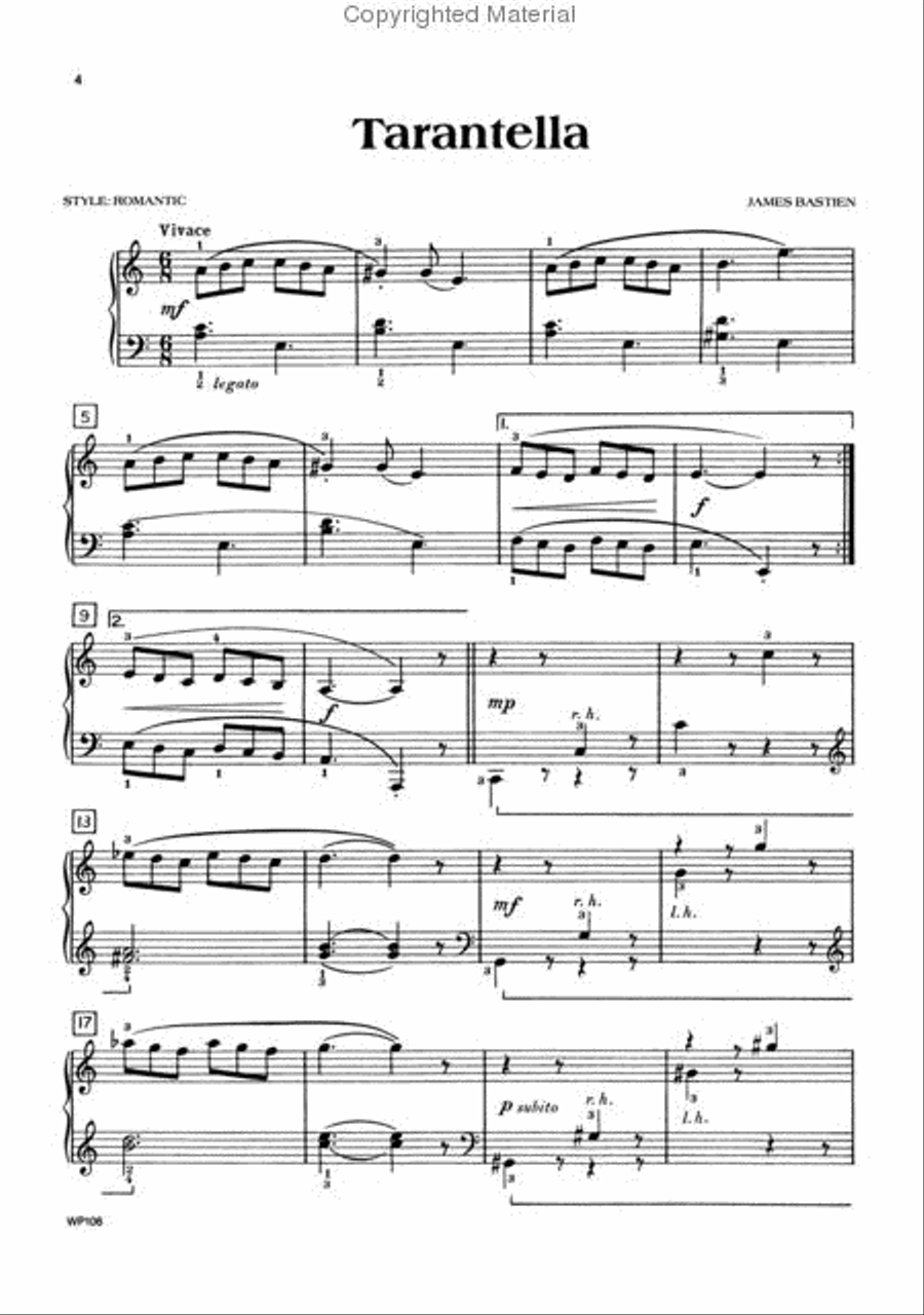 Intermediate Repertoire, Level 2 Piano Method scores gallery preview page 2