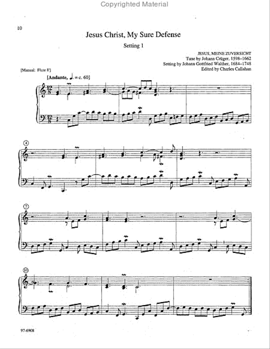 Chorale Preludes and Postludes for Manuals, Vol. 2 Organ scores gallery preview page 8