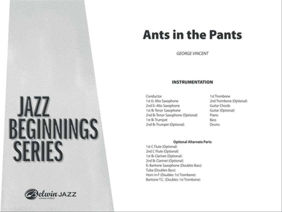 Ants in the Pants Jazz Ensemble scores gallery preview page 2