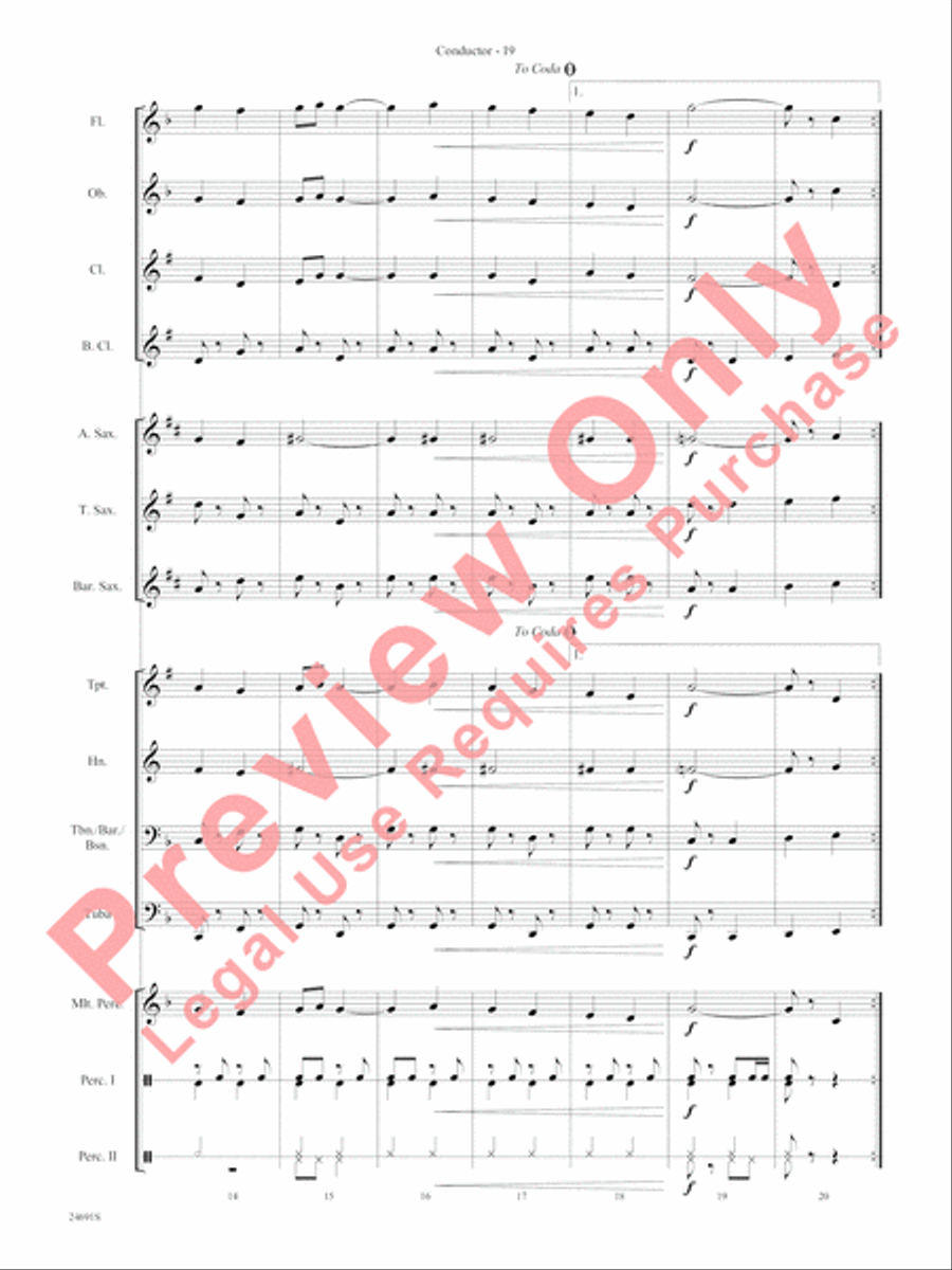 Belwin Very Beginning Band Kit #2 Concert Band scores gallery preview page 22