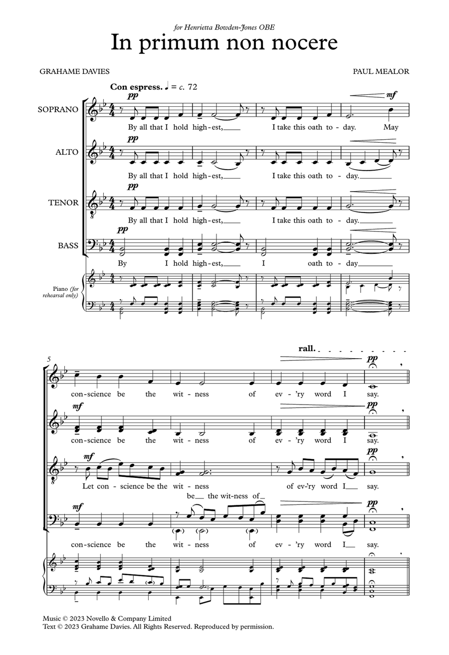 In Primum Non Nocere Divisi scores gallery preview page 1