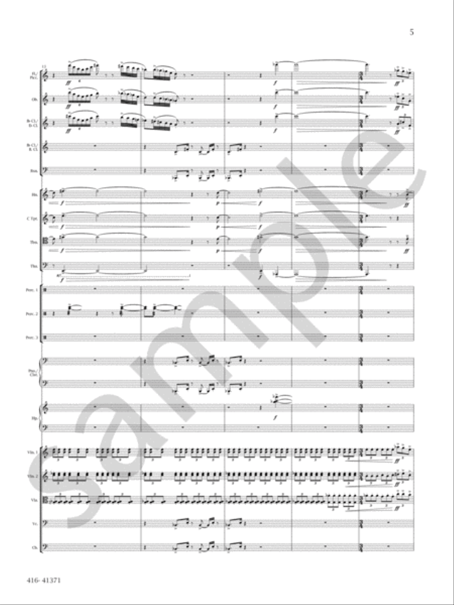 Chamber Symphony Orchestra scores gallery preview page 5