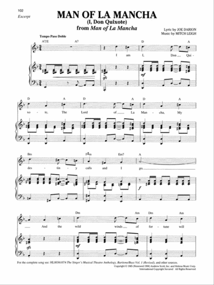 16-Bar Theatre Audition Baritone/Bass Voice scores gallery preview page 7