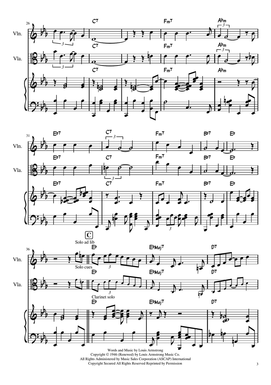 Someday You'll Be Sorry Small Ensemble scores gallery preview page 4