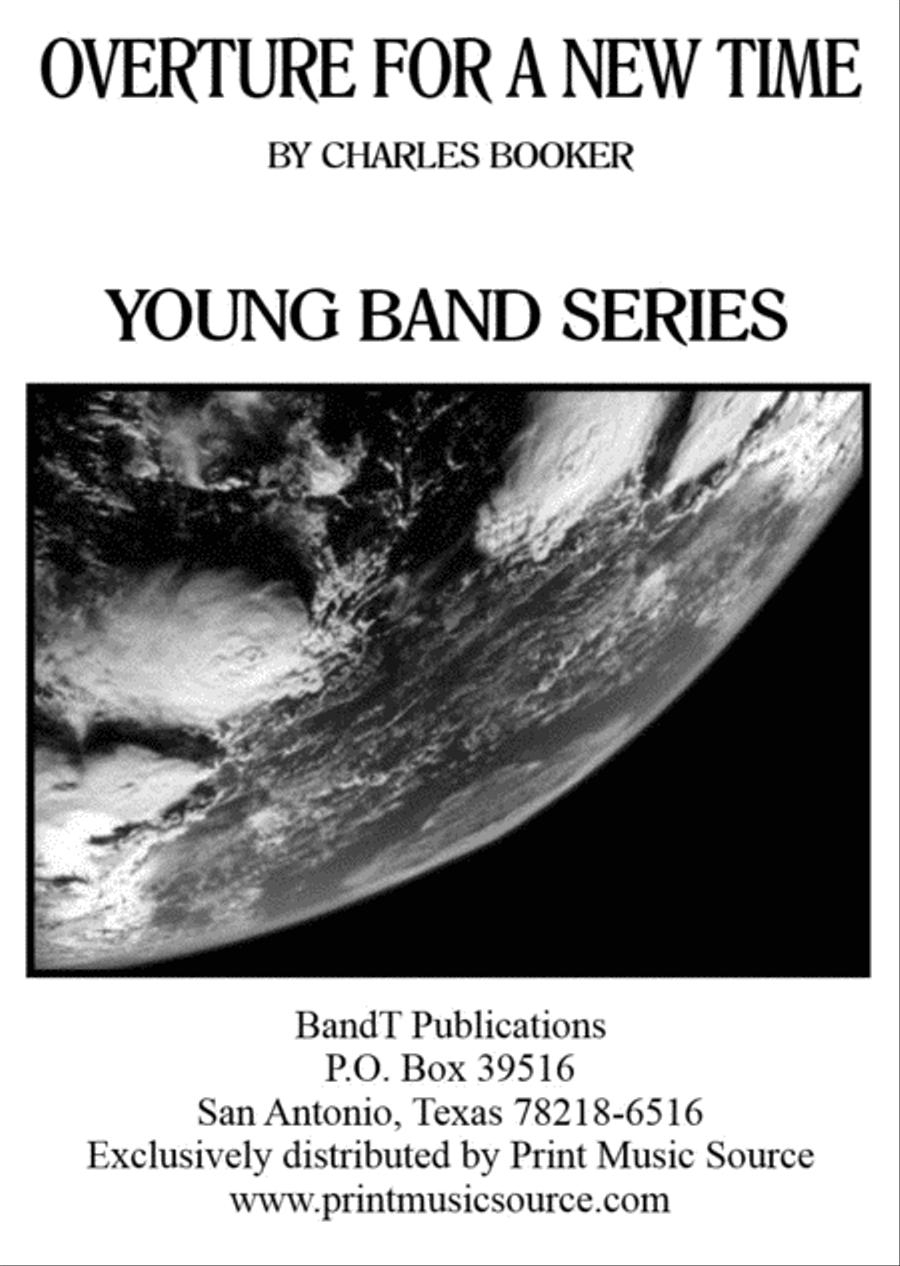 Overture for A New Time Concert Band scores gallery preview page 1