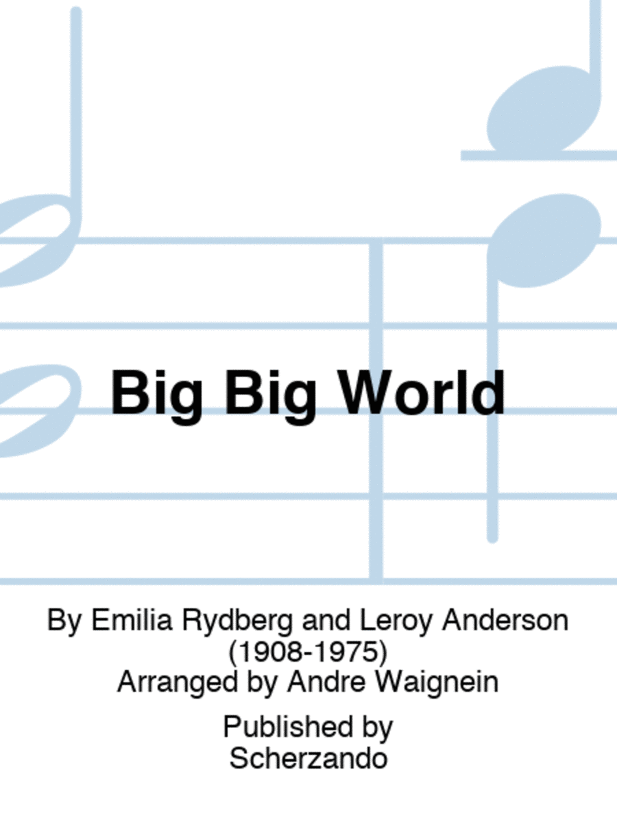 Big Big World Big Big World Fanfare Band scores gallery preview page 1