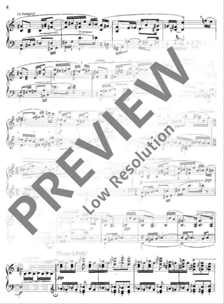 Burlesken Burlesken Piano Solo scores gallery preview page 7