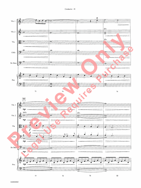 Into the West (from The Lord of the Rings: The Return of the King) by Howard Shore String Orchestra - Sheet Music