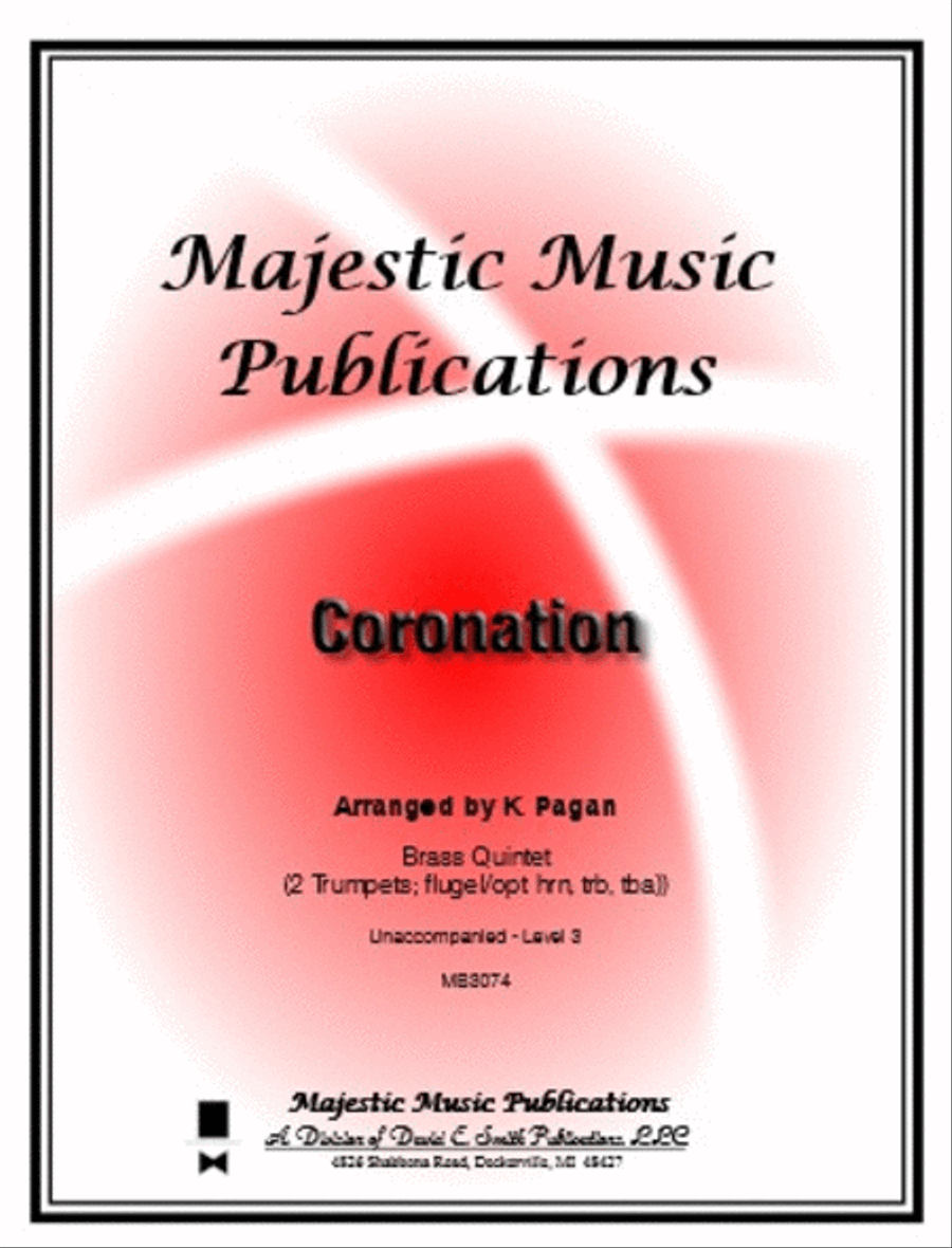 Coronation Coronation Brass Ensemble scores gallery preview page 1