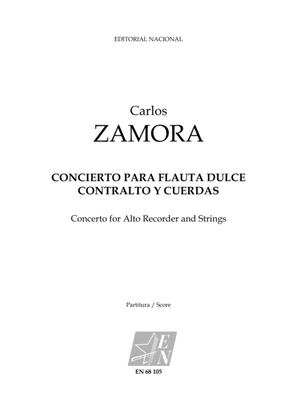 Concierto para Flauto Contralto y Cuerdas / Concerto for Alto Recorder and Strings