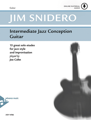 Book cover for Intermediate Jazz Conception Guitar