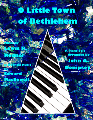 Book cover for O Little Town of Bethlehem (Piano Solo in G Major)