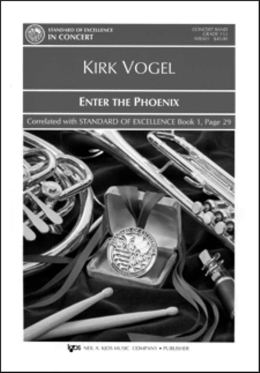 Enter the Phoenix - Score Concert Band scores gallery preview page 1