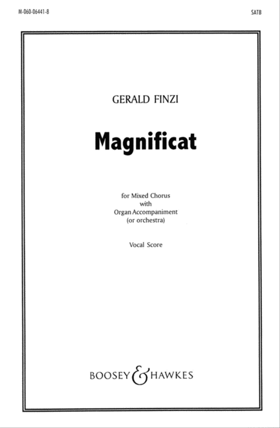 Magnificat 4-Part scores gallery preview page 1
