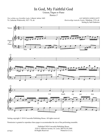 Hymn Stanzas for Unison Choir, Set 2 image number null