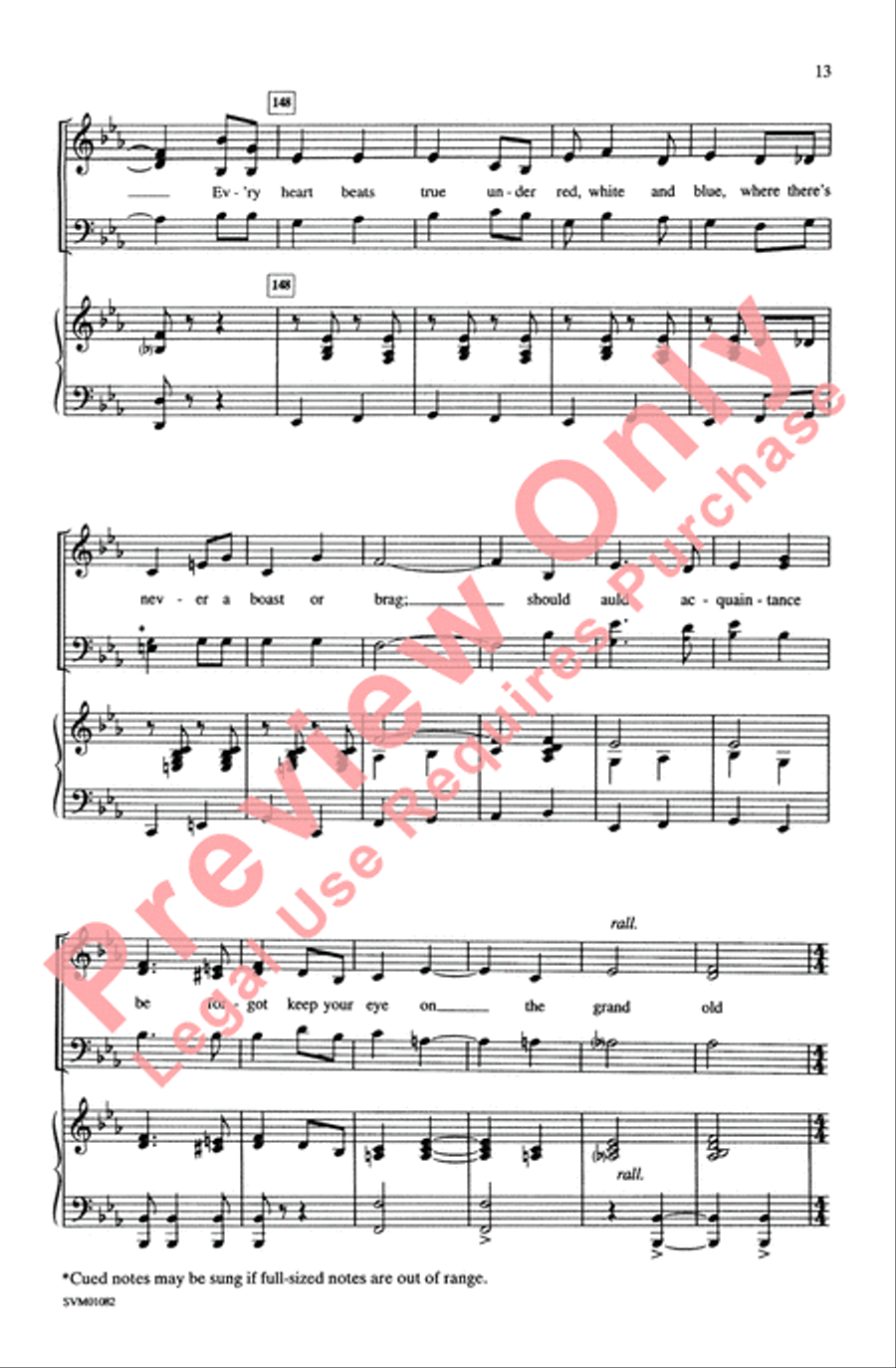 An American Celebration 3-Part scores gallery preview page 26