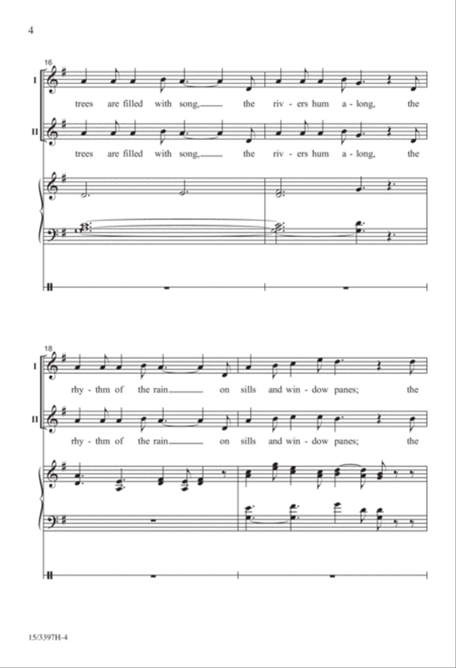 Nature Sings Nature Sings 2-Part scores gallery preview page 4