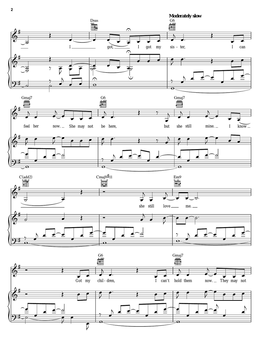 I'm Here I'm Here Guitar scores gallery preview page 2