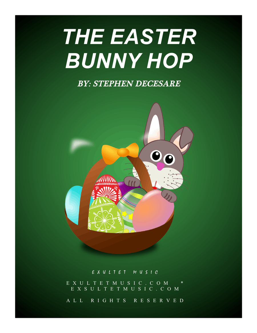 The Easter Bunny Hop Piano, Vocal scores gallery preview page 1