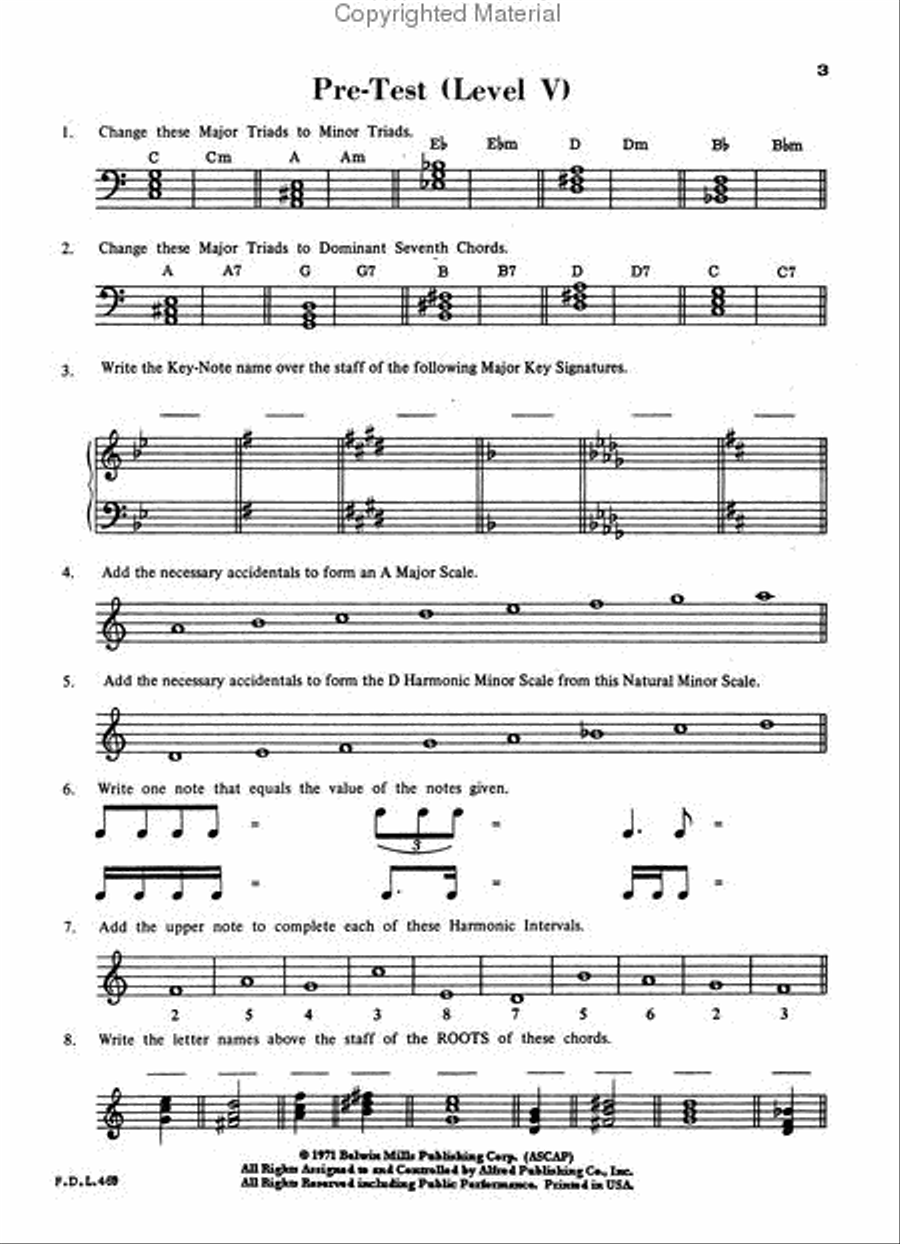 Piano Theory Piano Method scores gallery preview page 2