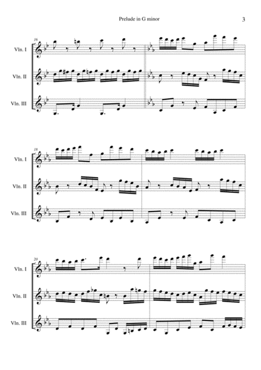 Preludes in G Minor (Motive from C Minor 847)
