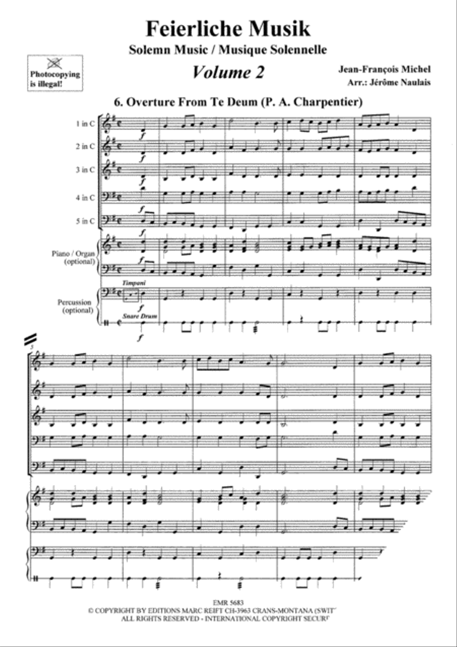 Feierliche Musik Volume 2 Brass Band scores gallery preview page 3