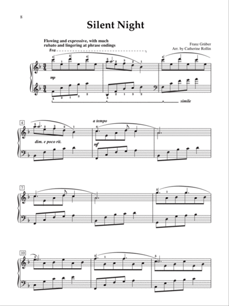Christmas Pleasures Christmas Pleasures Piano Solo scores gallery preview page 7