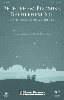 Book cover for Bethlehem Promise, Bethlehem Joy (from Season of Wonders)