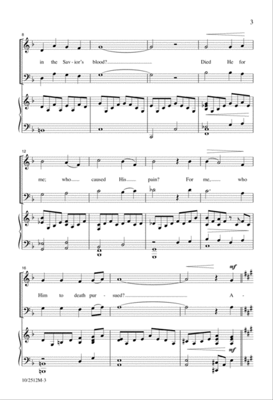 Amazing Love, How Can It Be? Divisi scores gallery preview page 3