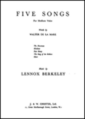 Lennox Berkeley: Five Songs Op.26