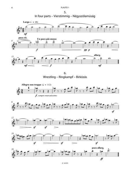 Quartets for flute