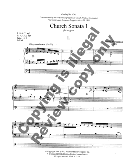 Church Sonata I