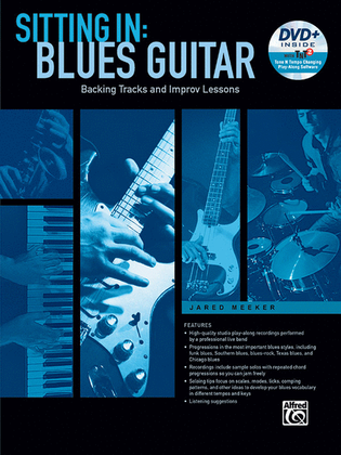 Book cover for Sitting In -- Blues Guitar