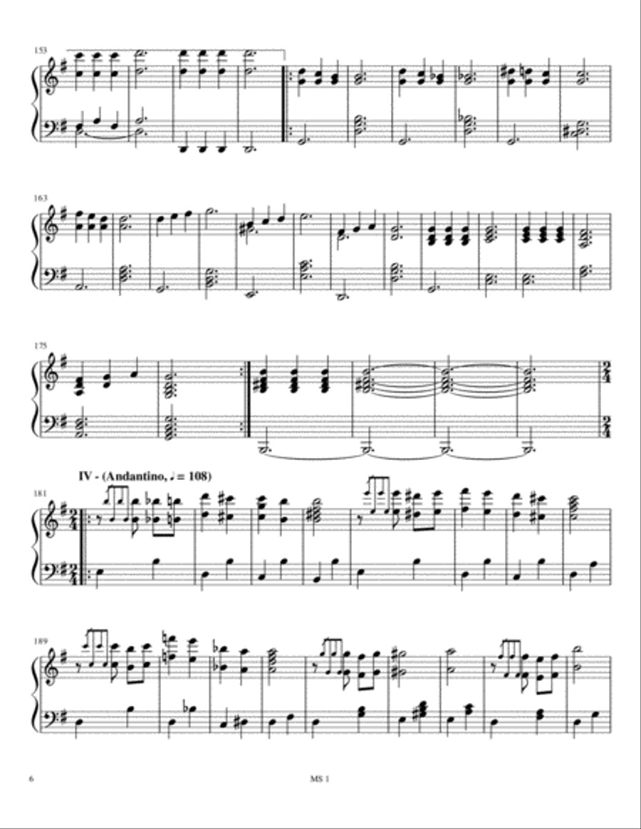 Suite di balli Piano Solo scores gallery preview page 6
