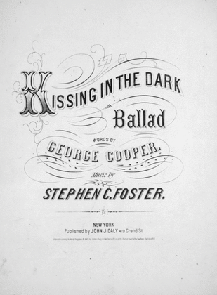 Book cover for Kissin in the Dark. Ballad