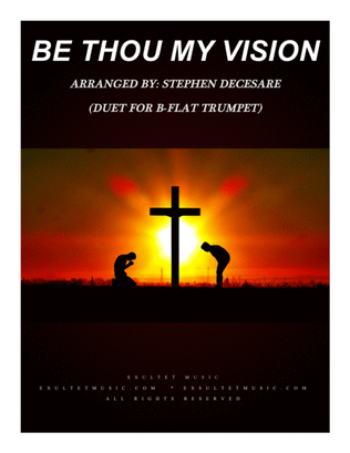 Book cover for Be Thou My Vision (Duet for Bb-Trumpet)