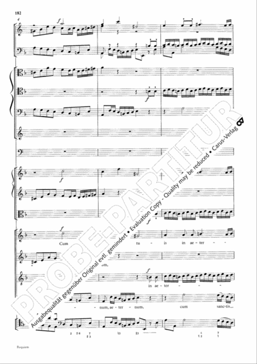 Requiem Requiem 4-Part scores gallery preview page 189