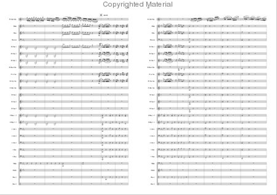 Dancing Ebony Concert Band scores gallery preview page 10