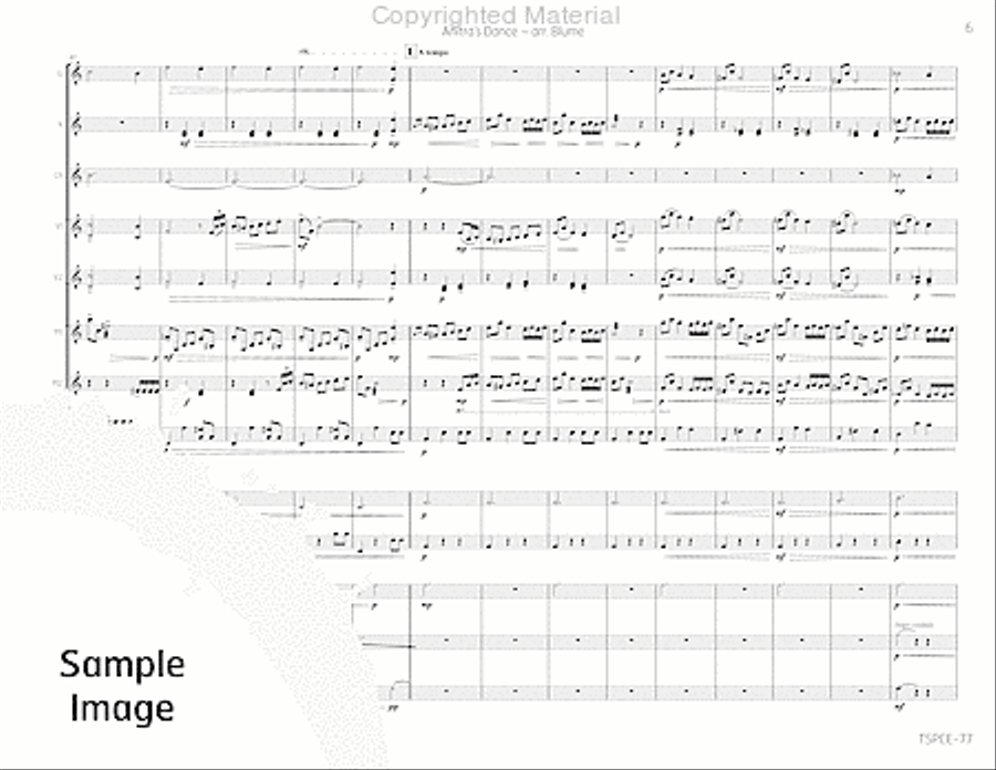 Anitra's Dance Anitra's Dance Percussion Ensemble scores gallery preview page 10