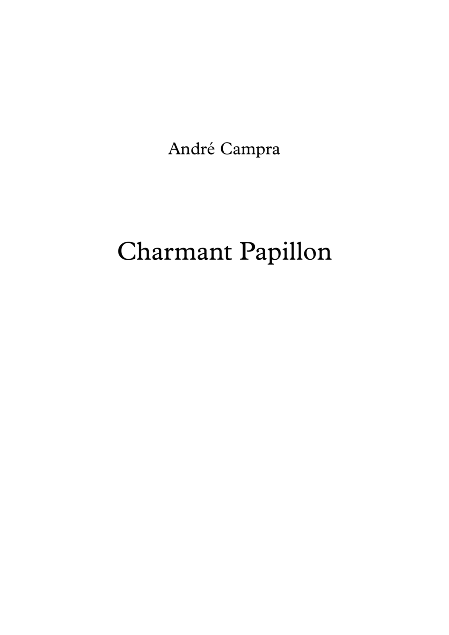 Charmant Papillon Woodwind Ensemble scores gallery preview page 1