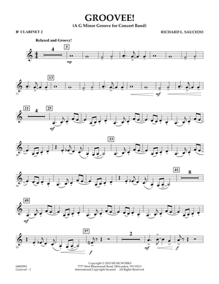 Groovee! - Bb Clarinet 2