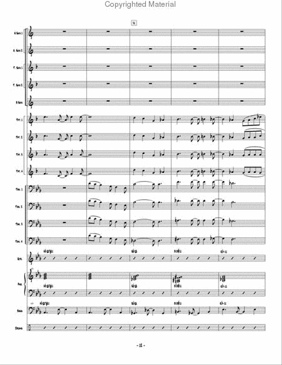 Amaryillis Amaryillis Jazz Ensemble scores gallery preview page 13