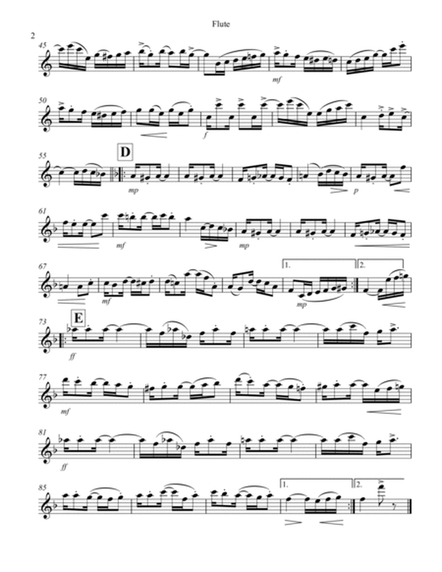 Joplin - “Pineapple Rag” (for Woodwind Quartet) image number null