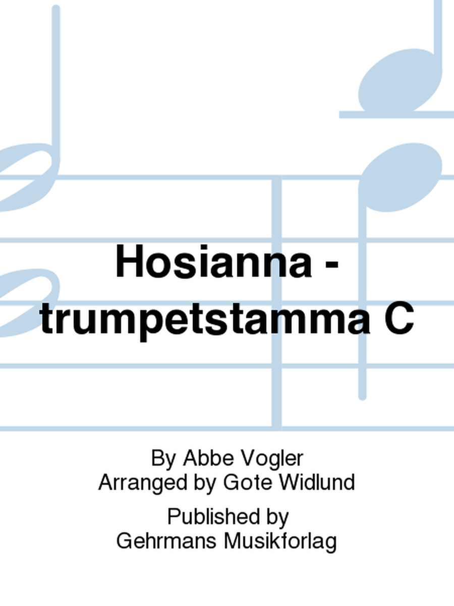 Hosianna - trumpetstamma C